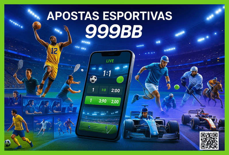 Aposte em apostas esportivas no cassino online 999BB