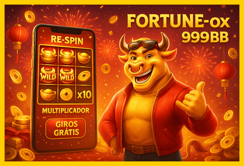 Fortune Ox no 999BB - Aposte Agora e Reivindique Seus Ganhos