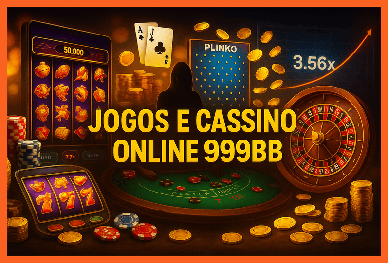 Jogos de cassino online inovadores e emocionantes na 999BB