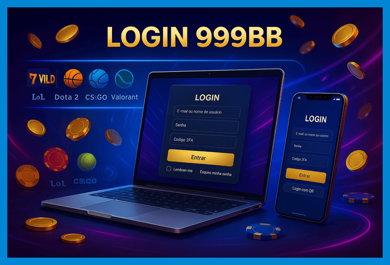 Criar uma nova Conta no plataforma 999BB